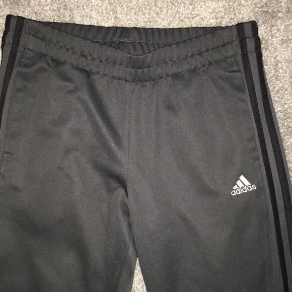 Reflective Gray Black soccer ⚽️ warm up tennis jogging track Pants L 36 x 32 - Picture 4 of 9